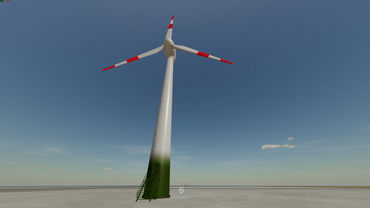 Kleine Windkraft-Anlage